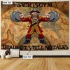 Personalized Gym Flag Banner Tapestry Pirate Weight Lifting Home Gym Decor, Gym Flags