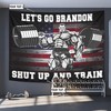 Personalized Home Gym Decor Flag Banner Tapestry Weightlifting Man American Flag, Gym Flags