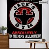 Personalized Home Gym Decor Room Wall Banner Flag Tapestry, Gym Flags