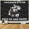 Personalized Muay Thai Gym Kickboxing Banner Flag Tapestry Gift For Muay Thai Trainer Home Gym Décor, Motivational lags