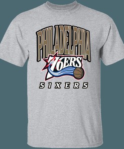 Philadelphia 76ers Retro NBA Fan T-Shirt Sweatshirt Hoodie