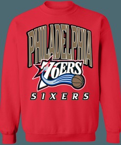 Philadelphia 76ers SIXERS Vintage NBA Vintage Sweatshirt Hoodie Shirt For NBA Fans