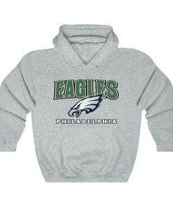 Philadelphia Eagles Vintage 90's NFL Hoodie Sweatshirt Sport Shirt
