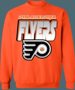 Philadelphia Flyers 90's Retro NHL Sweatshirt Hoodie TShirt For Hockey Lovers