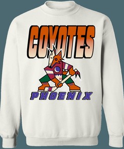 Phoenix Coyotes 90's Kachina Retro NHL Sweatshirt Hoodie TShirt For Hockey Lovers