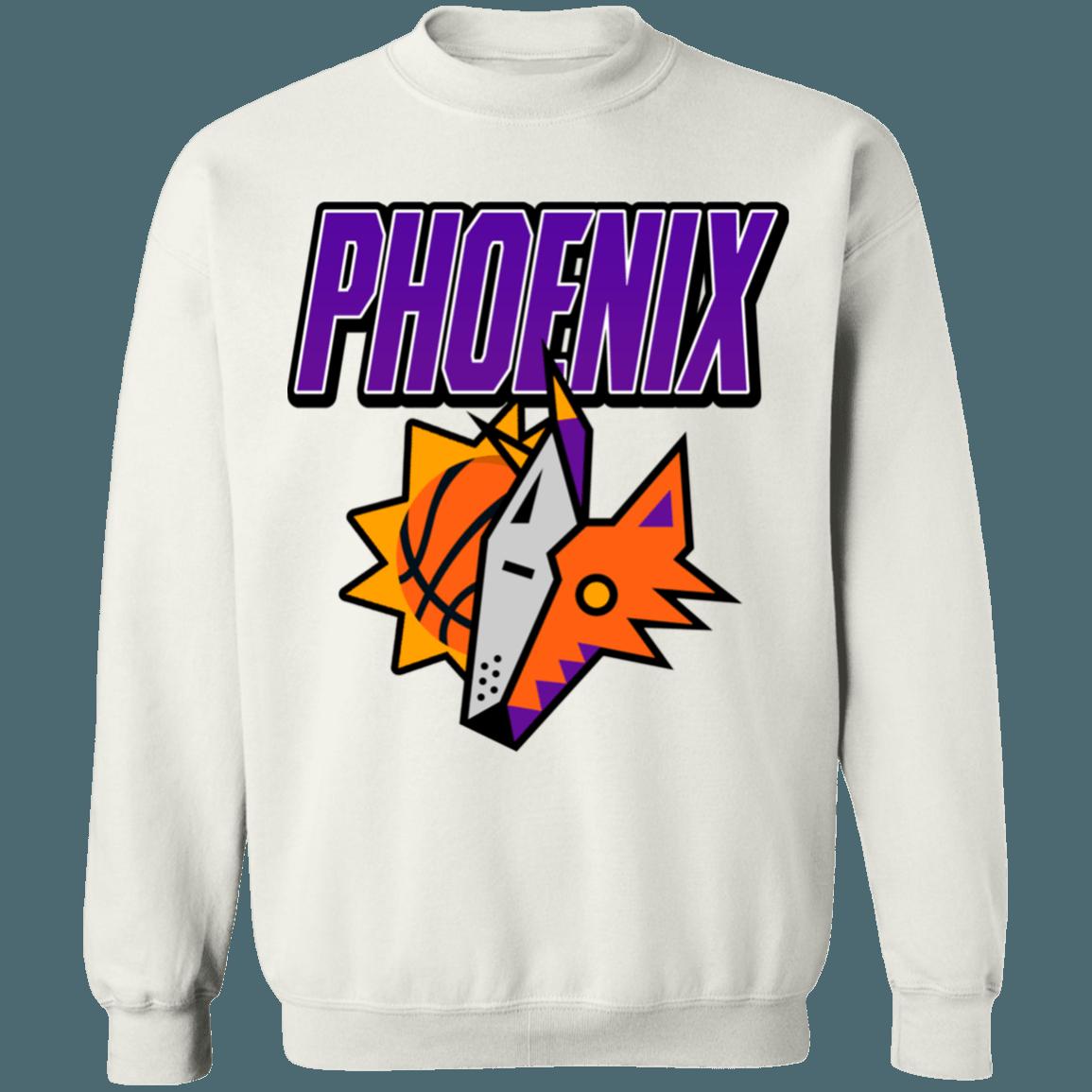 Phoenix Coyotes Phoenix Suns Retro NHL NBA Vintage Sweatshirt Hoodie Shirt For NBA Fans - Image 3