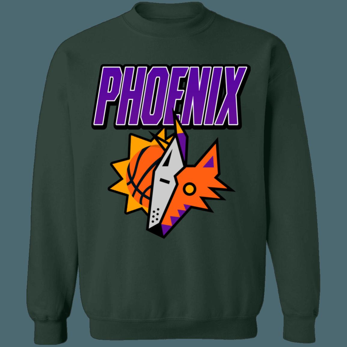 Phoenix Coyotes Phoenix Suns Retro NHL NBA Vintage Sweatshirt Hoodie Shirt For NBA Fans - Image 4