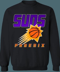 Phoenix Suns GRADIENT Retro NBA Vintage Sweatshirt Hoodie Shirt For NBA Fans