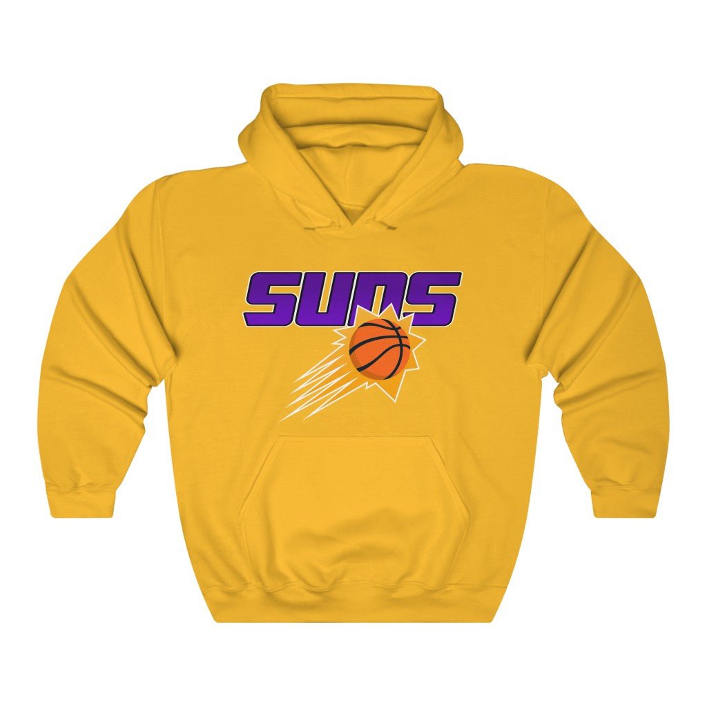 Phoenix Suns Vintage 90's NBA Sweatshirt Hoodie Shirt For NBA Fans - Image 4