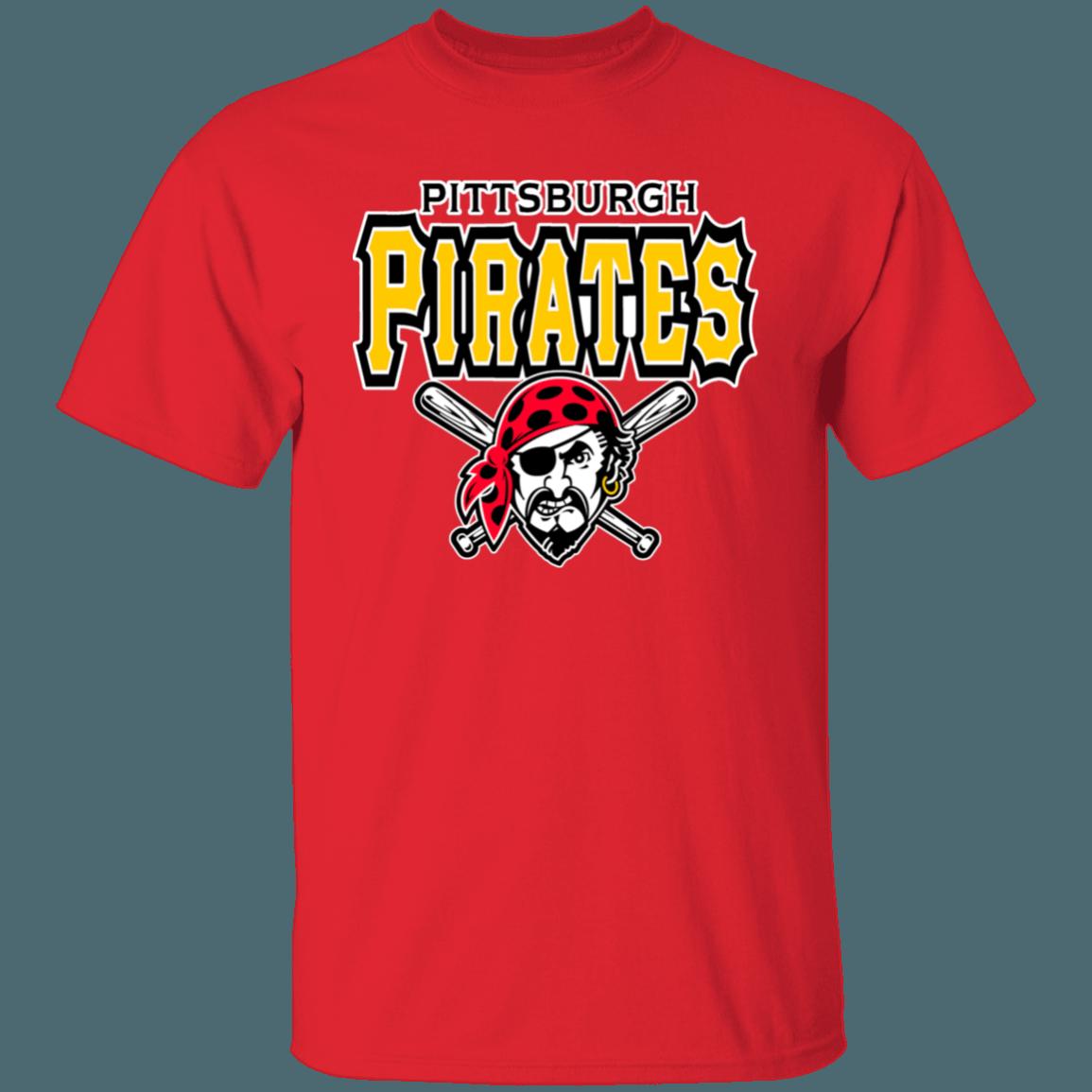 Pittsburgh Pirates Vintage MLB T-Shirt Sweatshirt Hoodie Gifts for Baseball Fans - Image 2