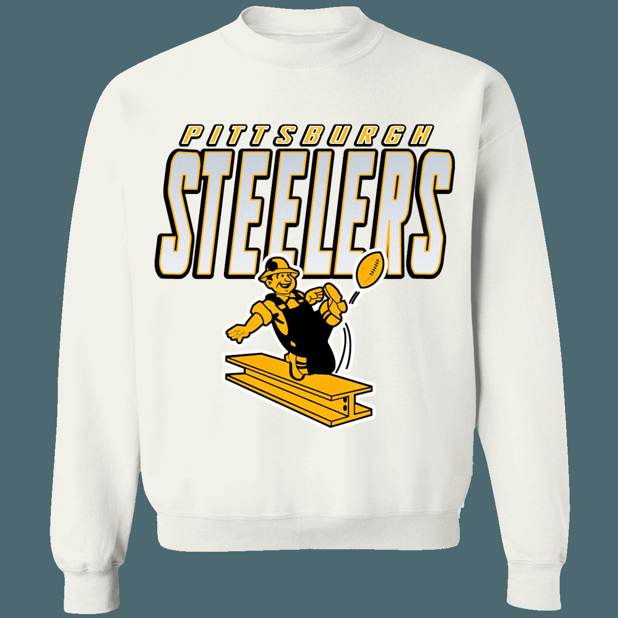 Pittsburgh Steelers 1960's Vintage NFL American Football Lover Sweatshirt Hoodie - Image 2