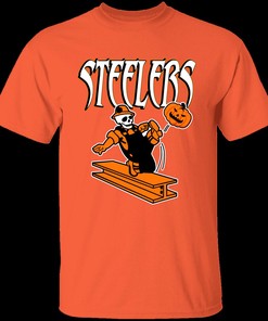 Pittsburgh Steelers HALLOWEEN Retro NFL T-Shirt Sweatshirt Hoodie Gifts for