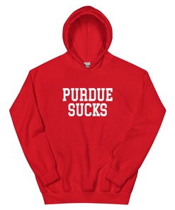 Purdue Sucks Indiana Rivalry Hoodie Sweatshirt Sport Shirt