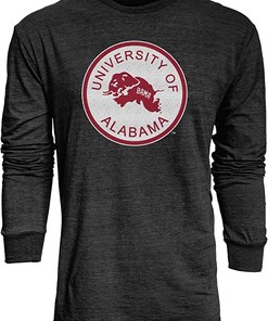 Reserve Collection By Long Sleeve Shirt Triblend Retro Vintage, Alabama Sweatshirt Gifts For Ncaa Fans