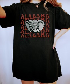 Retro Alabama Football Comfort Colors Shirt, Alabama Crimson Tide Game Day Shirt, Roll Tide Football Hoodie Sweatshirt