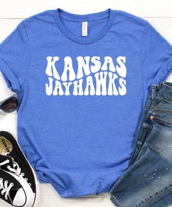 Retro Kansas Jayhawks Shirt, Kansas Basketball Shirts Gifts
