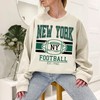 Retro New York NFL Crewneck Sweatshirt Hoodie Shirt for NFL Fans