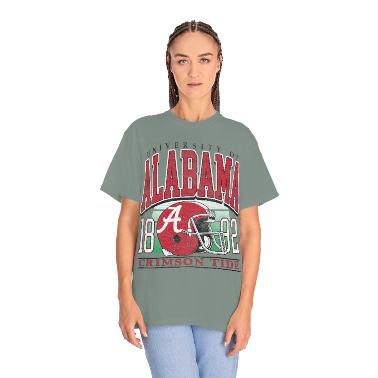 Retro University Of Alabama Vintage Crewneck Tshirt Hoodie, Ncaa Alabama Shirts - Image 2