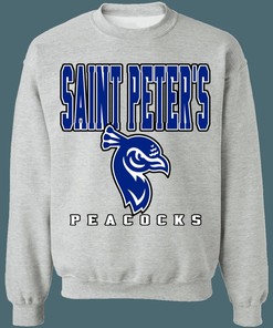 Saint Peter's Peacocks Vintage NCAA Sweatshirt Hoodie Shirt For Fans