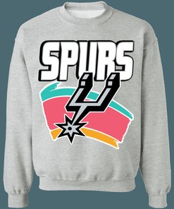 San Antonio Spurs Vintage NBA Vintage Sweatshirt Hoodie Shirt For NBA Fans