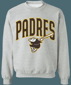 San Diego Padres PADRE Vintage Sweatshirt Hoodie Gifts for MLB Fans