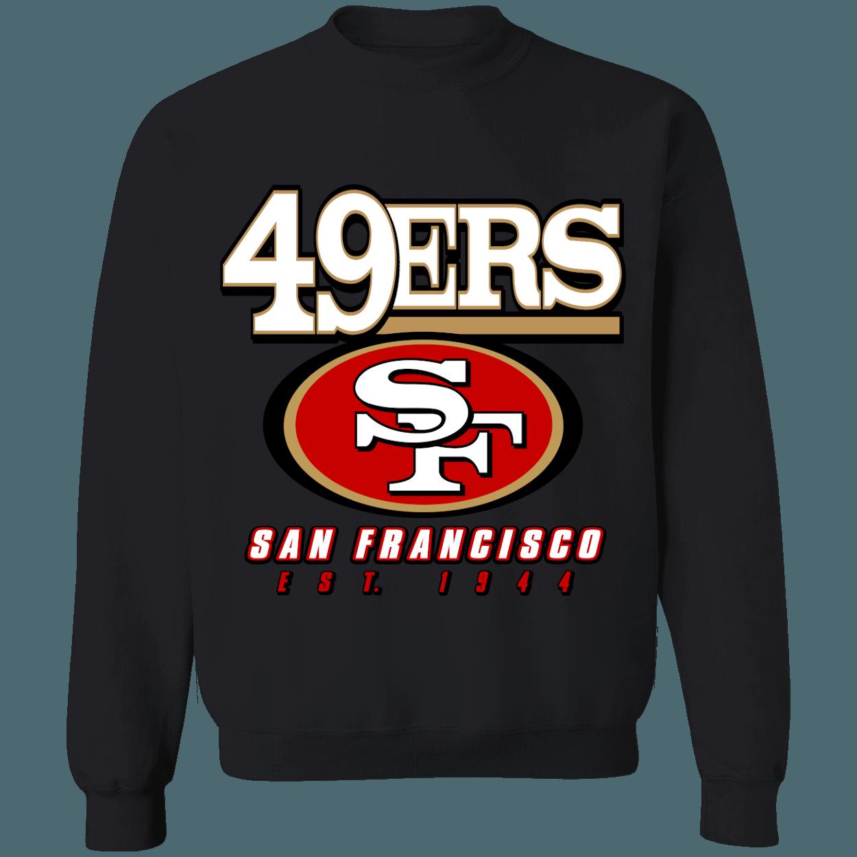 San Francisco 49ers NINERS Retro NFL American Football Lover Sweatshirt Hoodie - Image 2