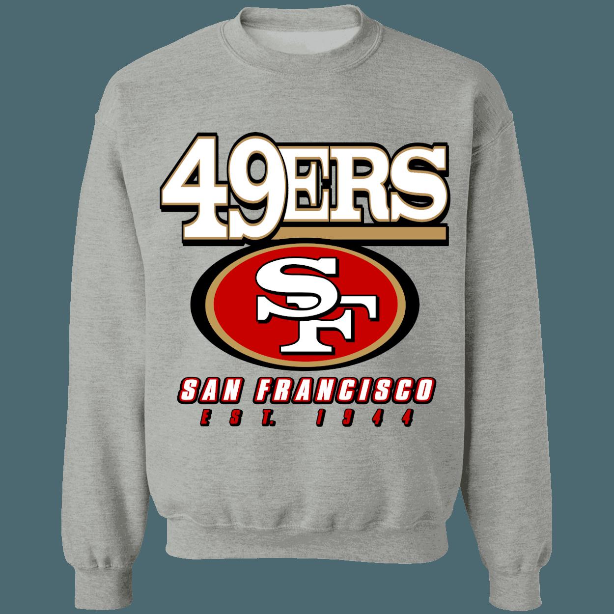 San Francisco 49ers NINERS Retro NFL American Football Lover Sweatshirt Hoodie - Image 4
