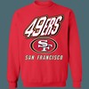 San Francisco 49ers Retro 90's NFL American Football Lover Sweatshirt Hoodie
