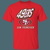 San Francisco 49ers Retro 90's NFL T-Shirt Sweatshirt Hoodie
