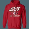 San Francisco 49ers Retro NFL Hoodie Sweatshirt Sport Shirt