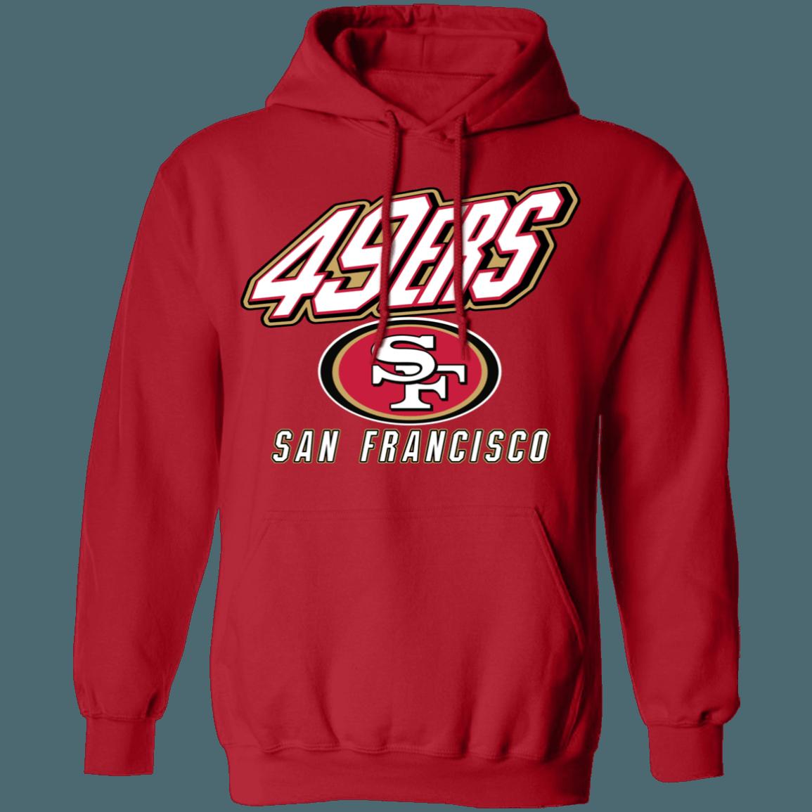 San Francisco 49ers Retro NFL Hoodie Sweatshirt Sport Shirt