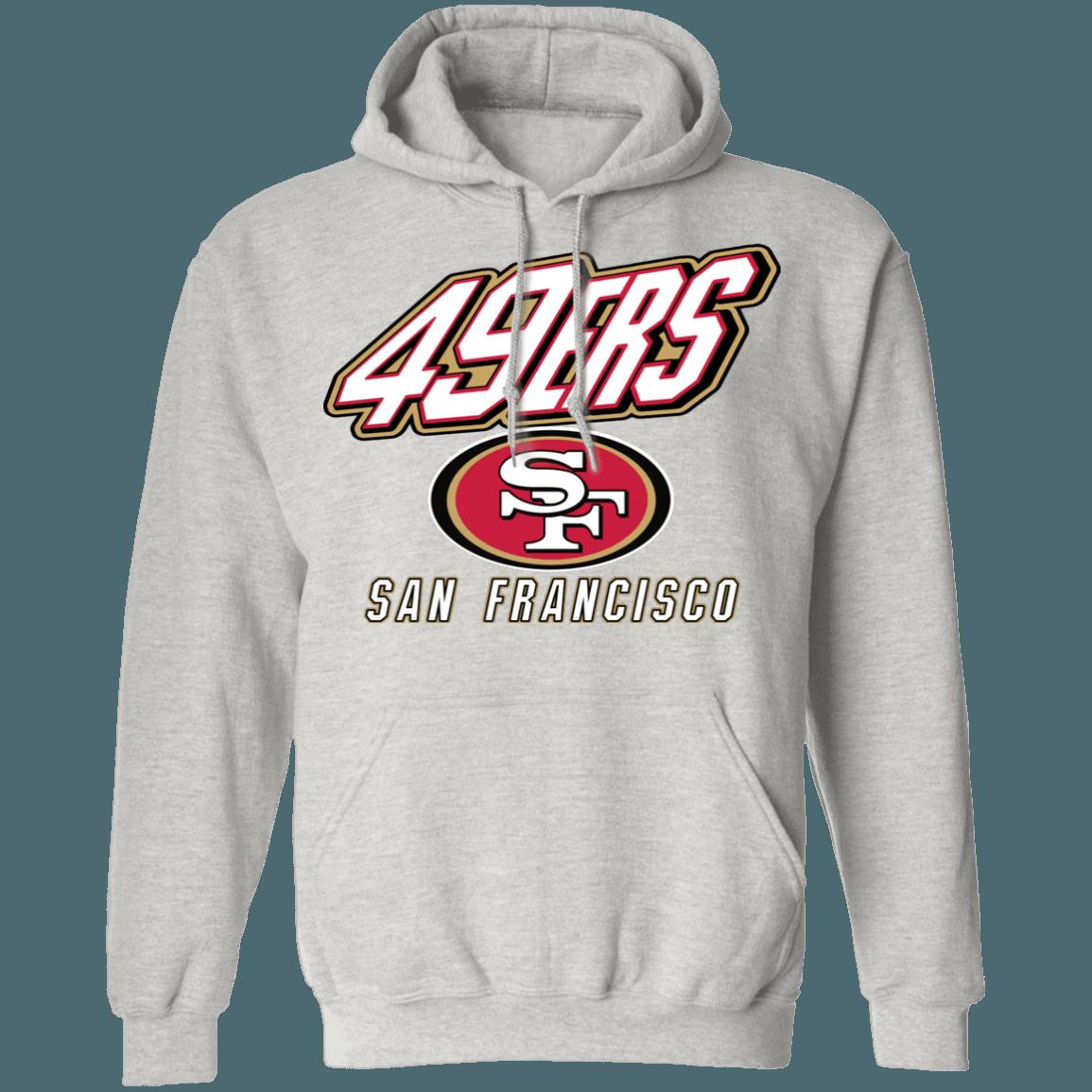 San Francisco 49ers Retro NFL Hoodie Sweatshirt Sport Shirt - Image 3