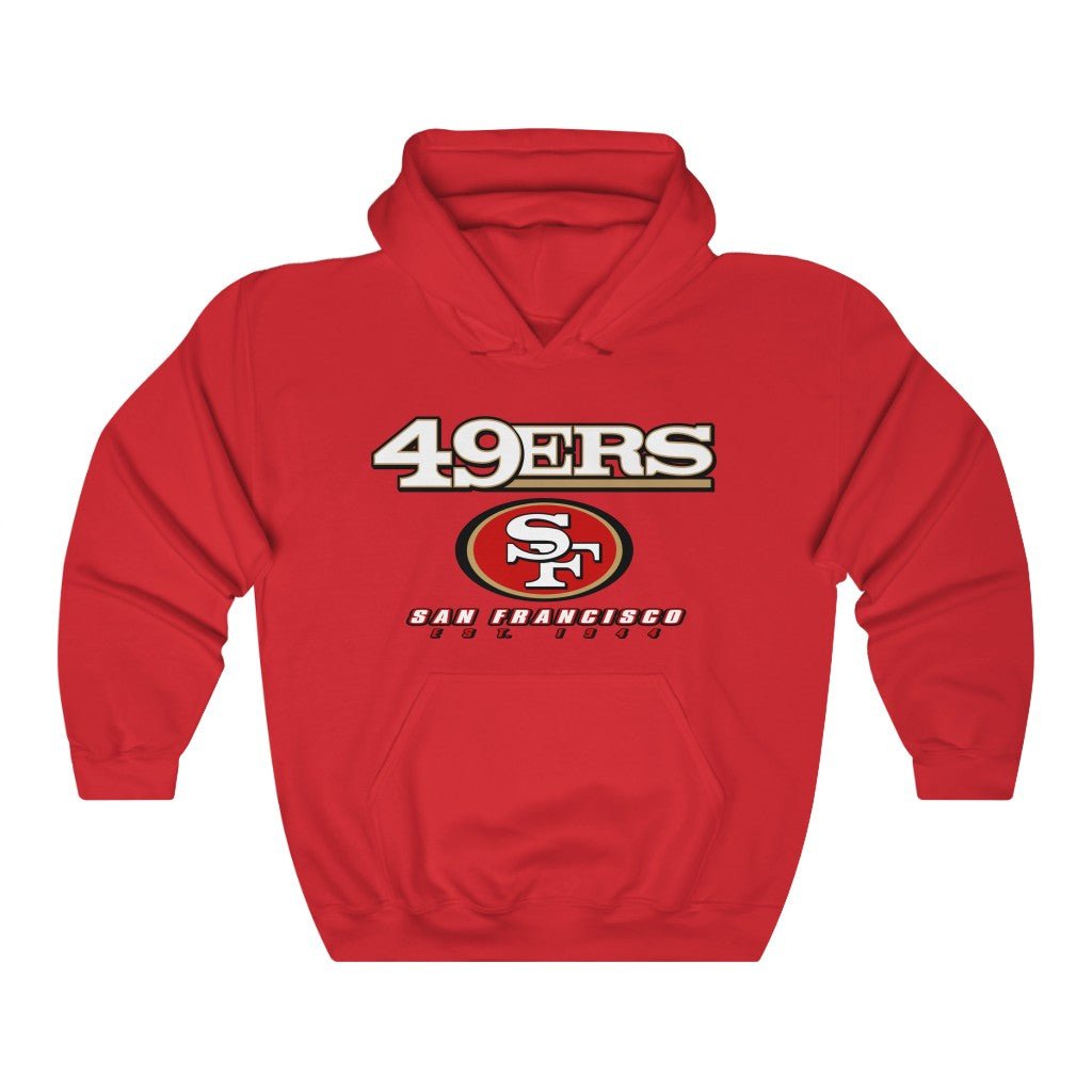 San Francisco 49ers Retro NFL Unisex Hoodie Sweatshirt Sport Shirt