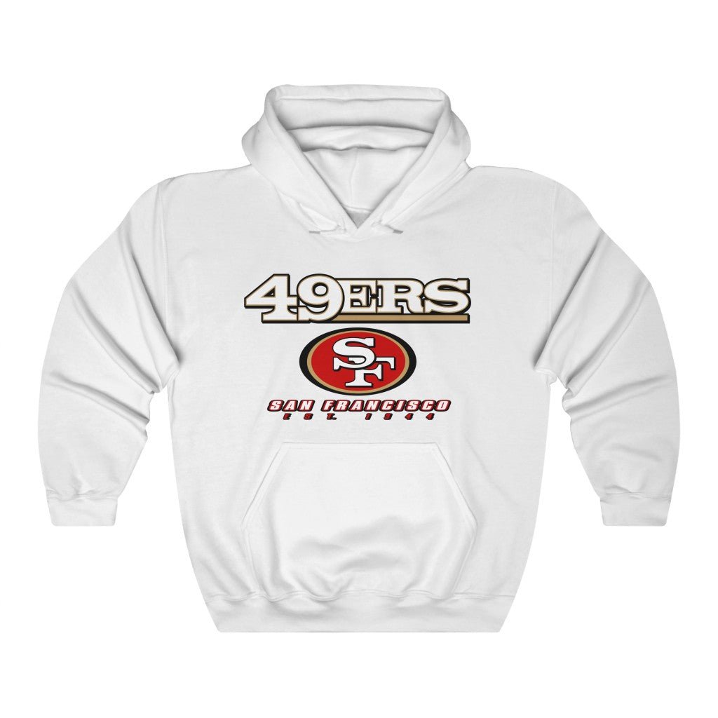 San Francisco 49ers Retro NFL Unisex Hoodie Sweatshirt Sport Shirt - Image 2