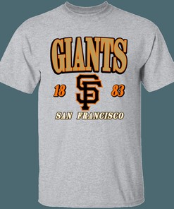 San Francisco Giants 1883 Vintage MLB T-Shirt Sweatshirt Hoodie Gifts for Baseball Fans