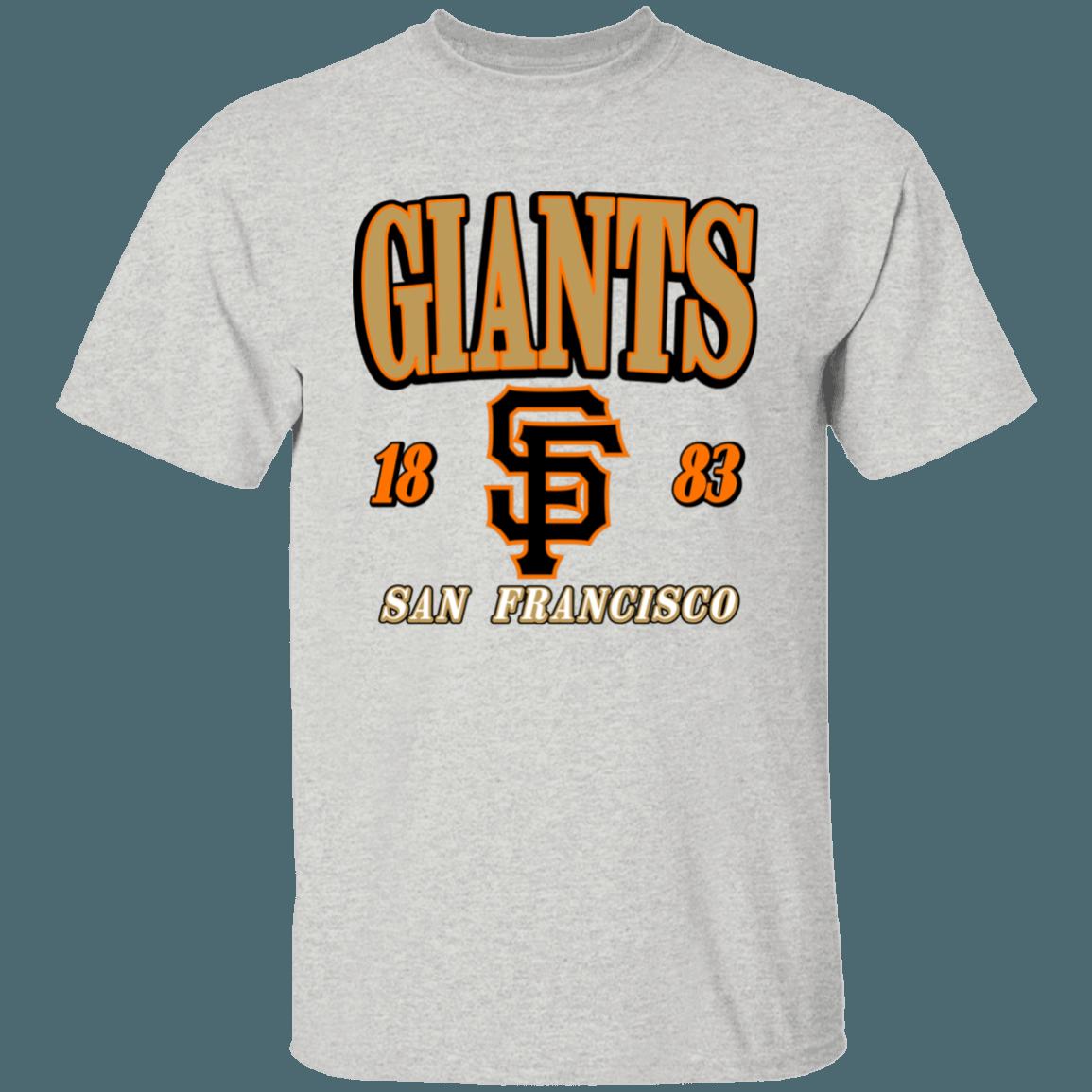 San Francisco Giants 1883 Vintage MLB T-Shirt Sweatshirt Hoodie Gifts for Baseball Fans - Image 3