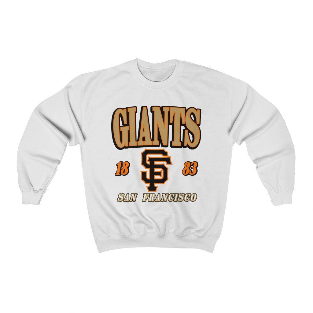 San Francisco Giants Vintage 90's Crewneck Sweatshirt Hoodie Shirt for MLB Fans - Image 2