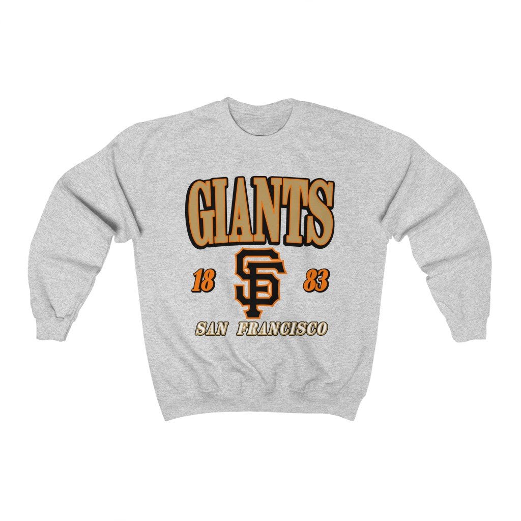 San Francisco Giants Vintage 90's Crewneck Sweatshirt Hoodie Shirt for MLB Fans - Image 3