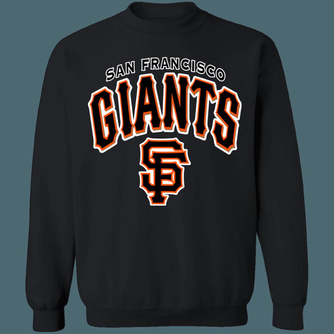 San Francisco Giants Vintage Crewneck Sweatshirt Hoodie Shirt for MLB Fans