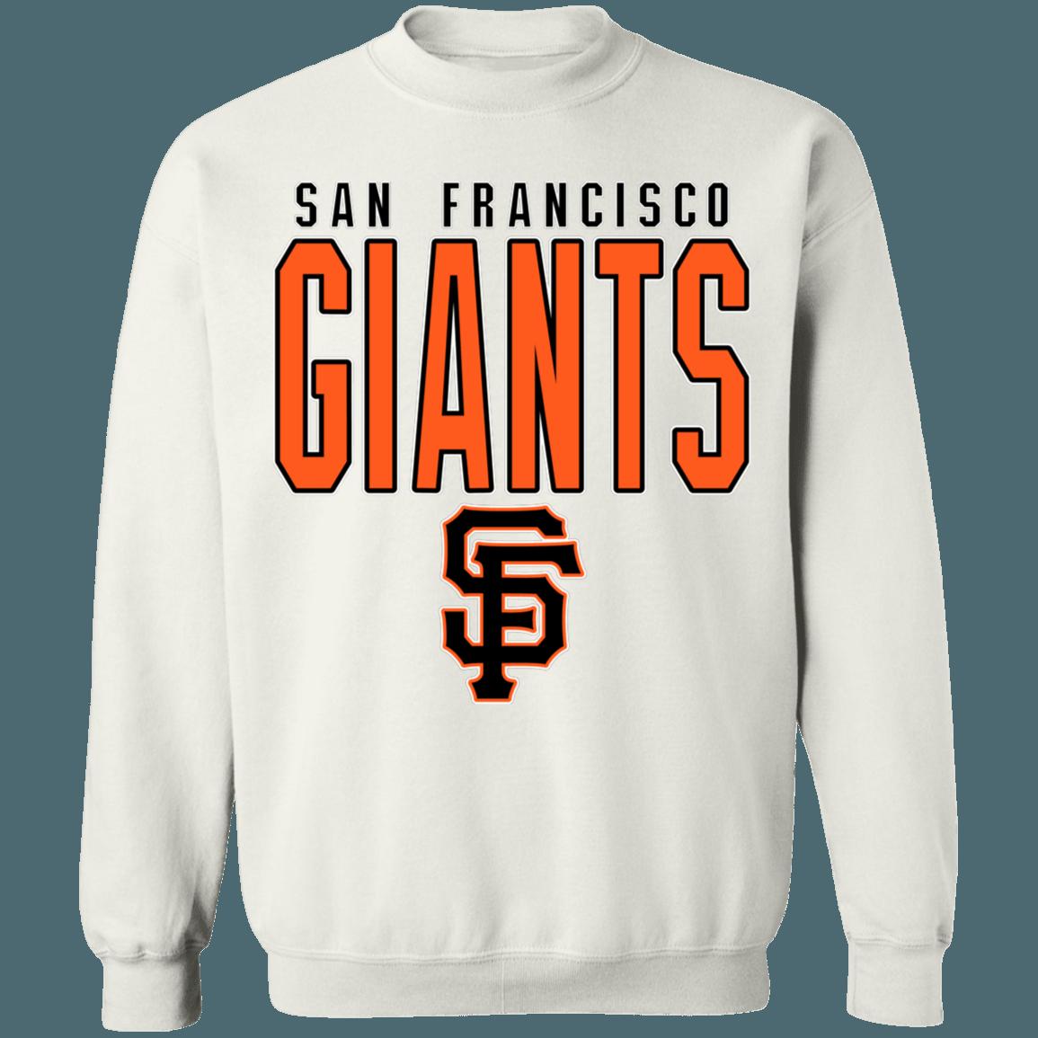San Francisco GiantsVintage MLB Crewneck Sweatshirt Hoodie Shirt for Baseball Fans - Image 2