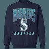 Seattle Mariners MLB Crewneck Sweatshirt Hoodie Shirt for Baseball Fans