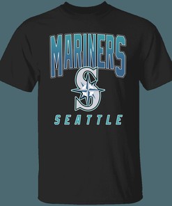 Seattle Mariners Retro MLB T-Shirt Sweatshirt Hoodie Gifts for Baseball Fans