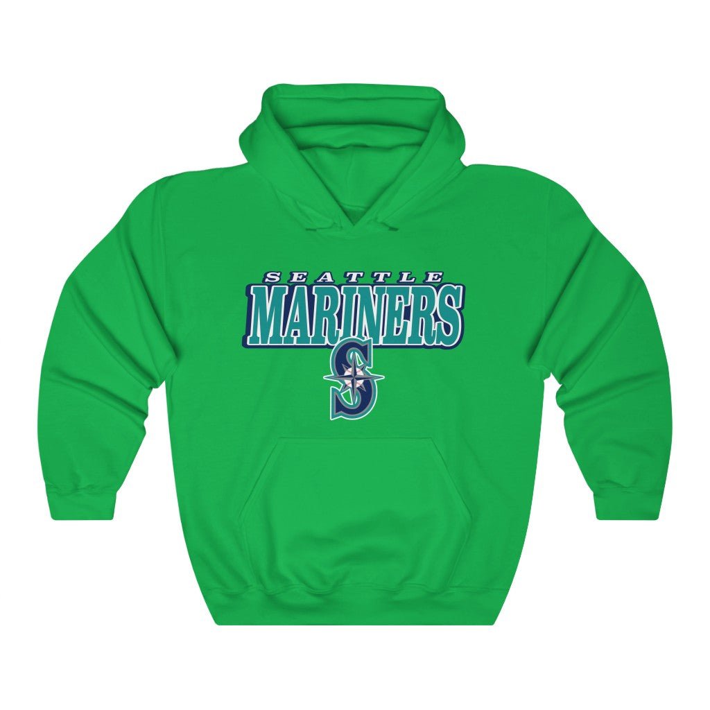 Seattle Mariners Vintage 90's MLB Hoodie Sweatshirt Sport Shirt - Image 4