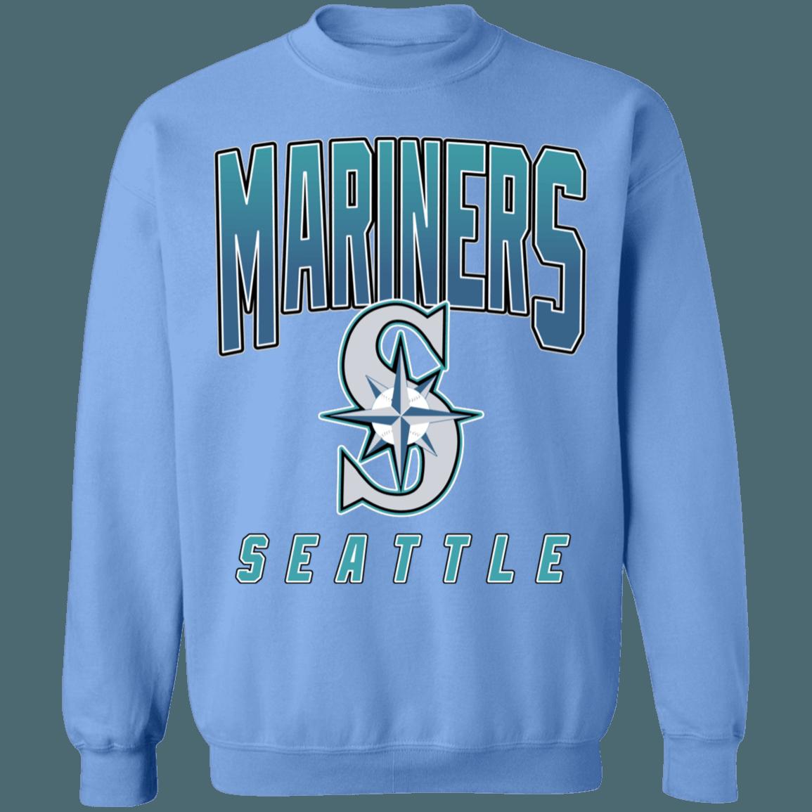 Seattle Mariners Vintage MLB Crewneck Sweatshirt Hoodie Shirt for MLB Fans - Image 2