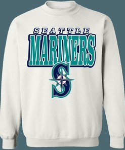 Seattle Mariners Vintage MLB Sweatshirt Hoodie Shirt for MLB Fans