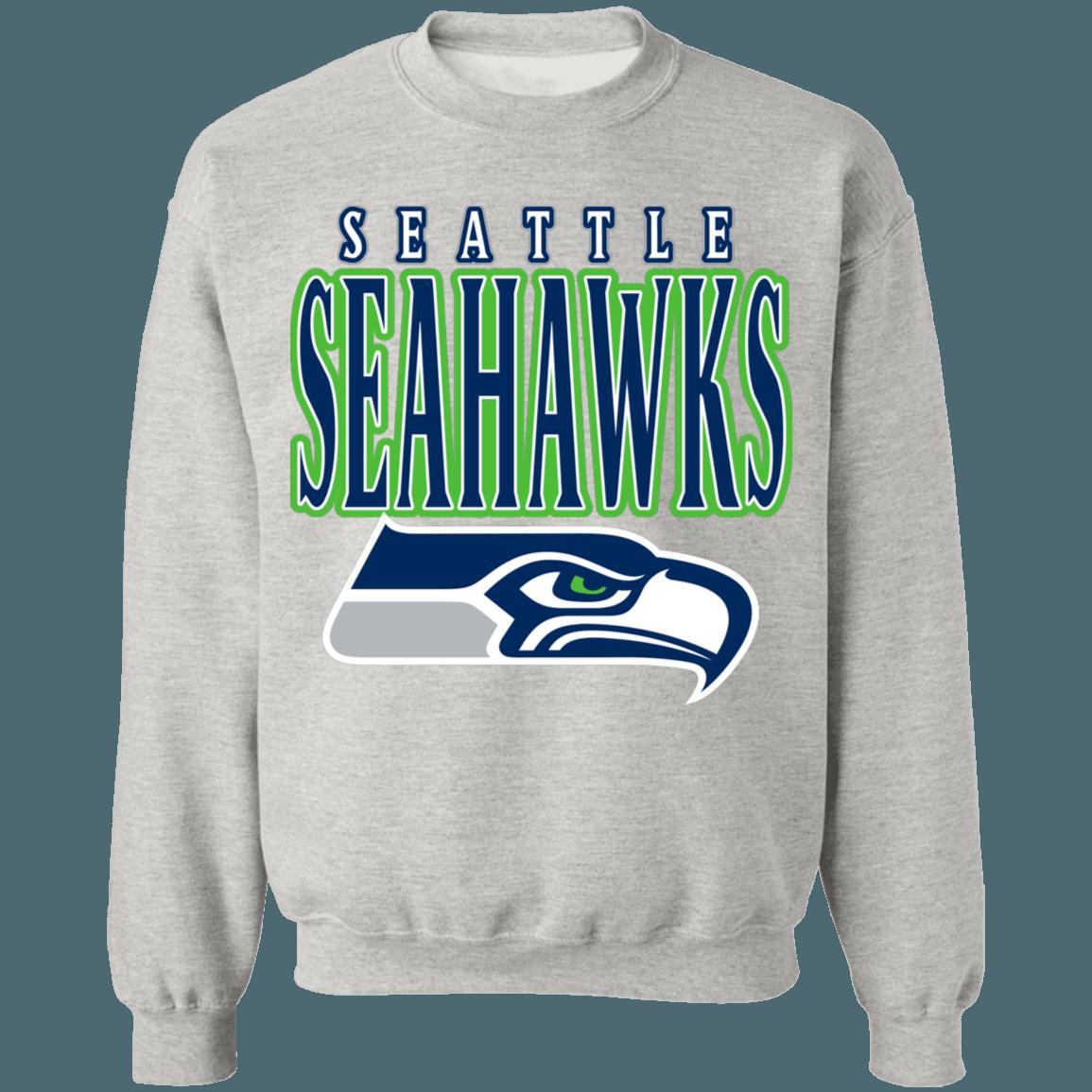 Seattle Seahawks Vintage NFL American Football Lover Sweatshirt Hoodie - Image 2
