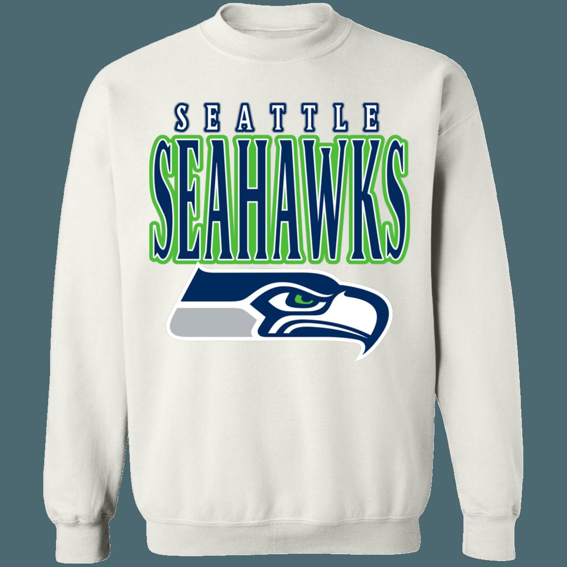 Seattle Seahawks Vintage NFL American Football Lover Sweatshirt Hoodie - Image 4