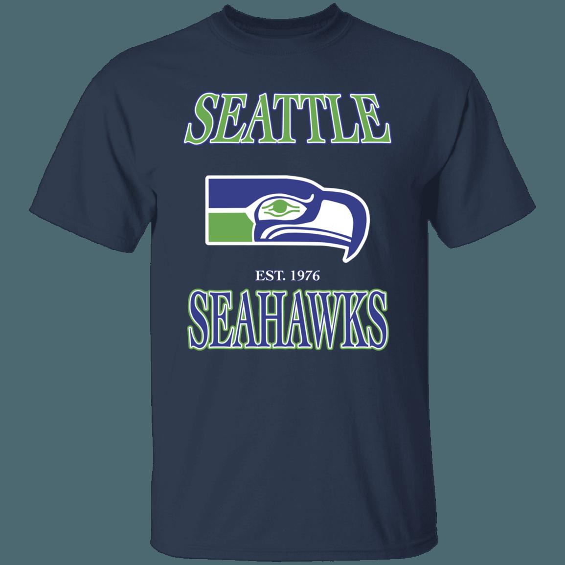 Seattle Seahawks Vintage NFL Sweatshirt Hoodie Gifts for Fans - Image 4
