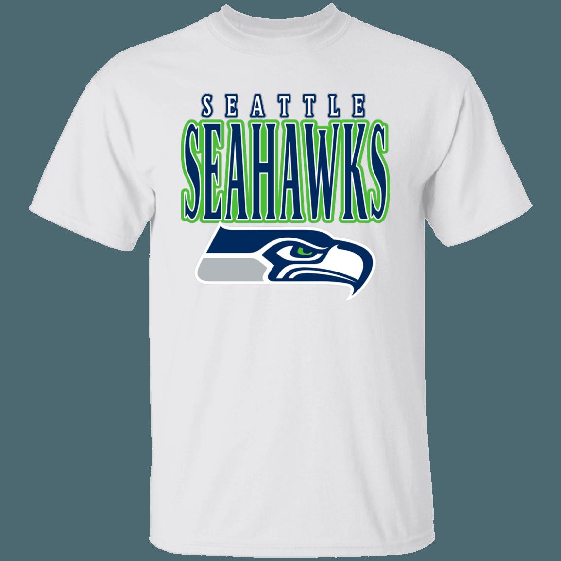 Seattle Seahawks Vintage NFL Sweatshirt Hoodie Gifts for NFL Fans - Image 2