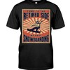 Snowboarding Shirt - Come To The Retired Side We Have Snowboarding, Unisex T-Shirt Sweater Hoodie